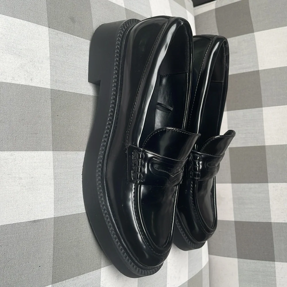 Zara Chunky Loafers Size 5 - Picture 4 of 7
